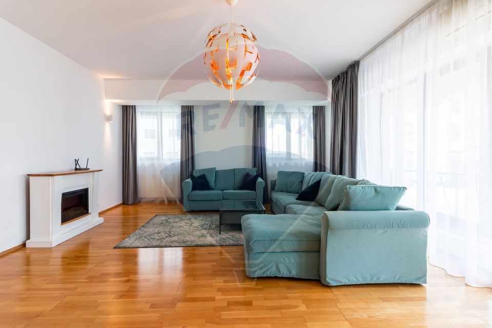 Apartament 3 camere de închiriat în Pipera, loc parcare, terasa 95mp