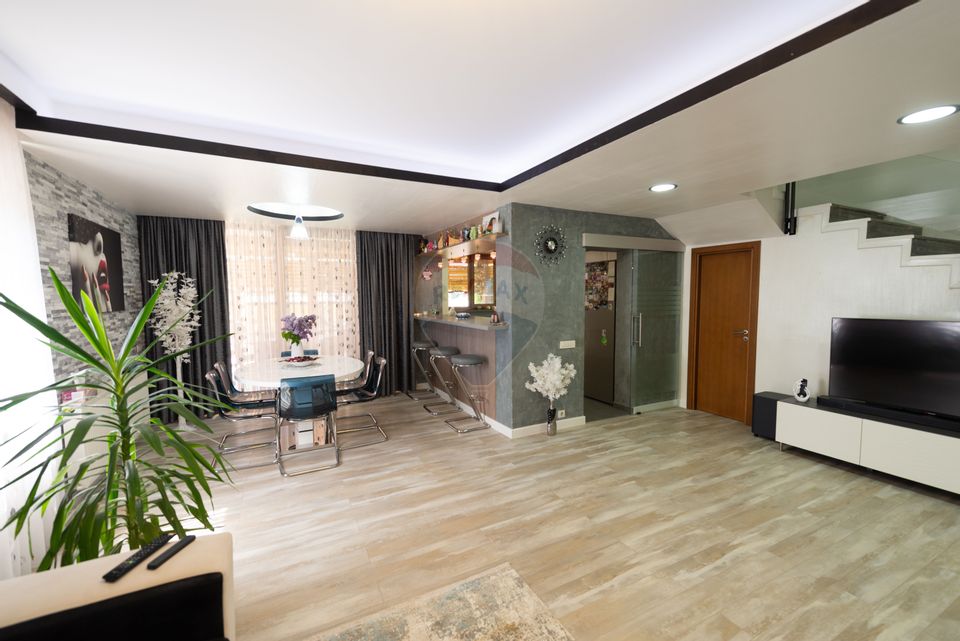 House for sale 6 rooms, furnished and equipped, Popesti-Leordeni