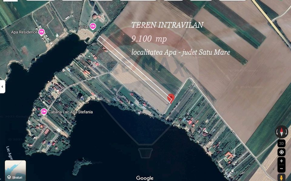 TEREN INTRAVILAN - localitatea APA