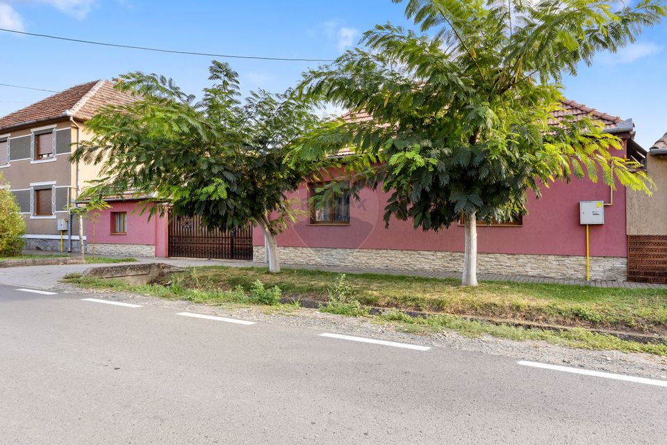 Casă de vânzare în Pecica – teren generos, utilată și mobilată complet