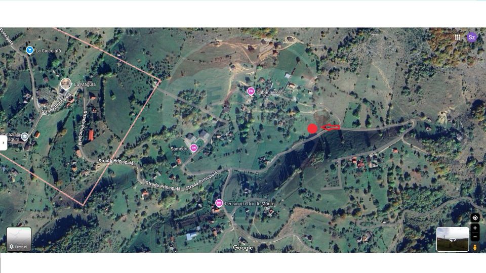 Land 1,912sqm Magura / Strada Principala