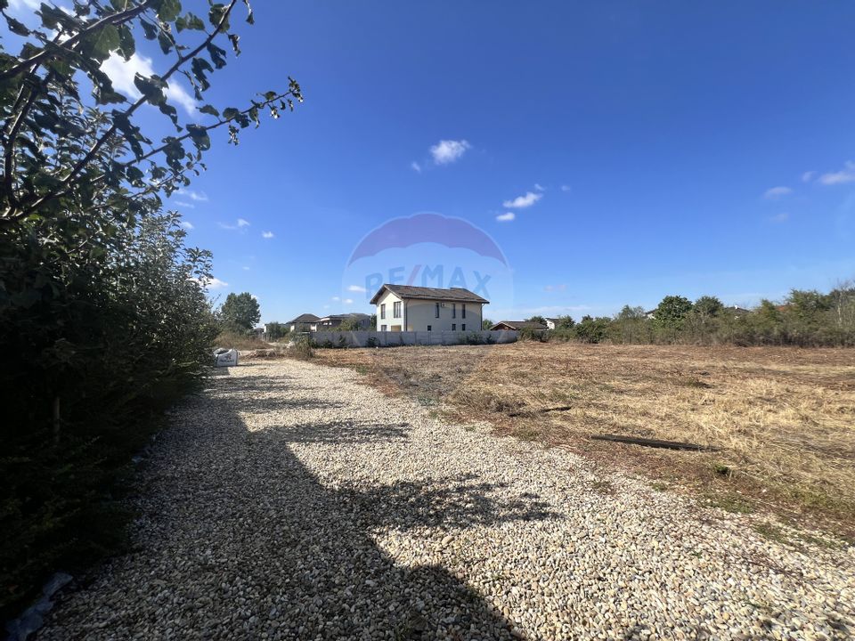 Teren ideal pentru casă de vis în Mogoșoaia – 849,3 mp, cu utilități