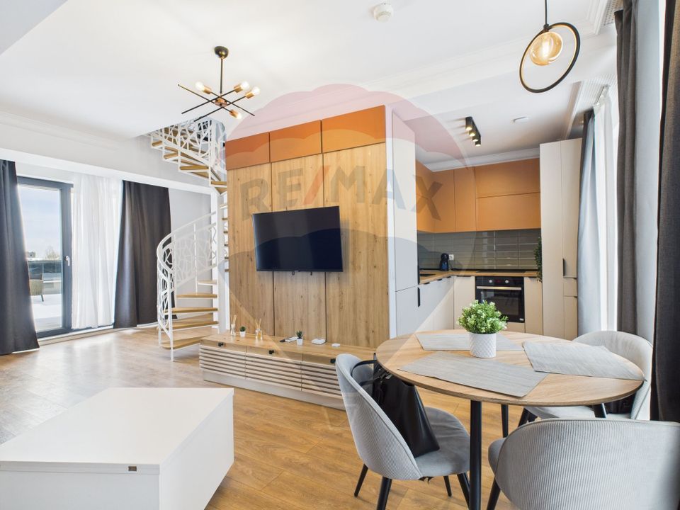 Apartament duplex 2 camere, zona centrala a capitalei