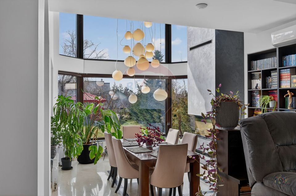 Vila cu design spectaculos, tehnologie smart & lifestyle complet