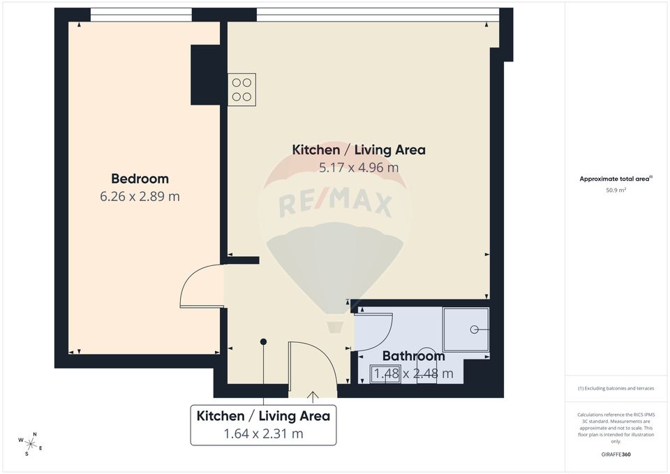 Apartament 2 camere - centrala proprie - de vanzare - Delea Veche