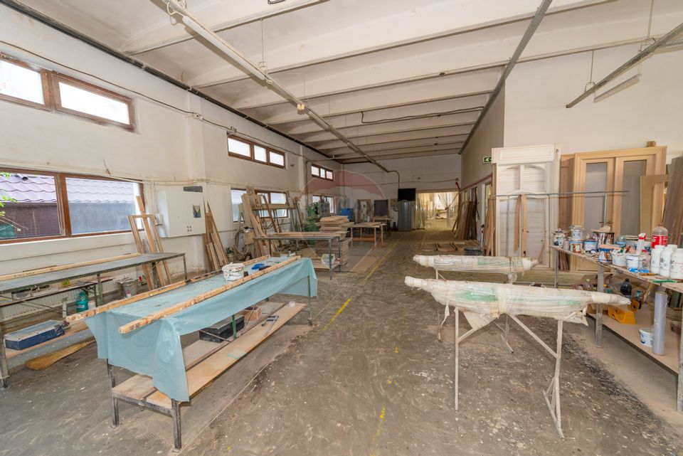 Production/storage hall, access from two streets, Popesti center