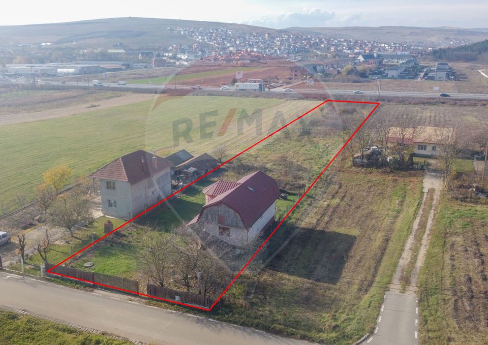 Casa de vanzare Jucu de Mijloc, Zona Panemar Teren intravilan 3301 mp