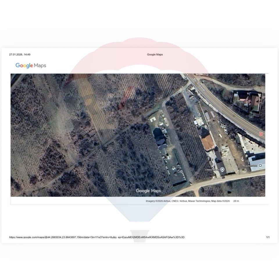 Land 3,000sqm Carcea / Calea Craiovei