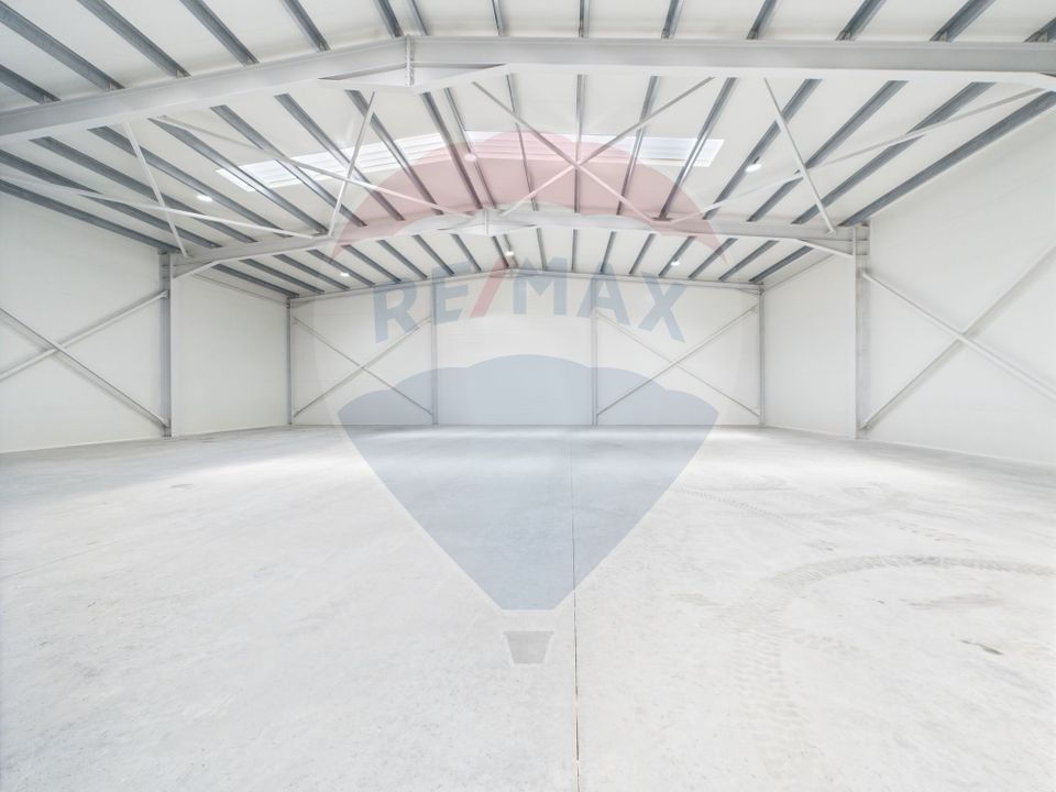 Modern industrial space hall for rent