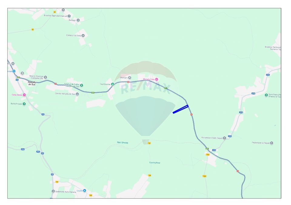 Land 10,600sqm Hidiselu de Sus / DN E79