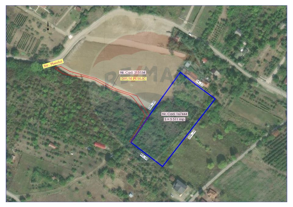 Land 5,511sqm Oradea / Strada Sofiei