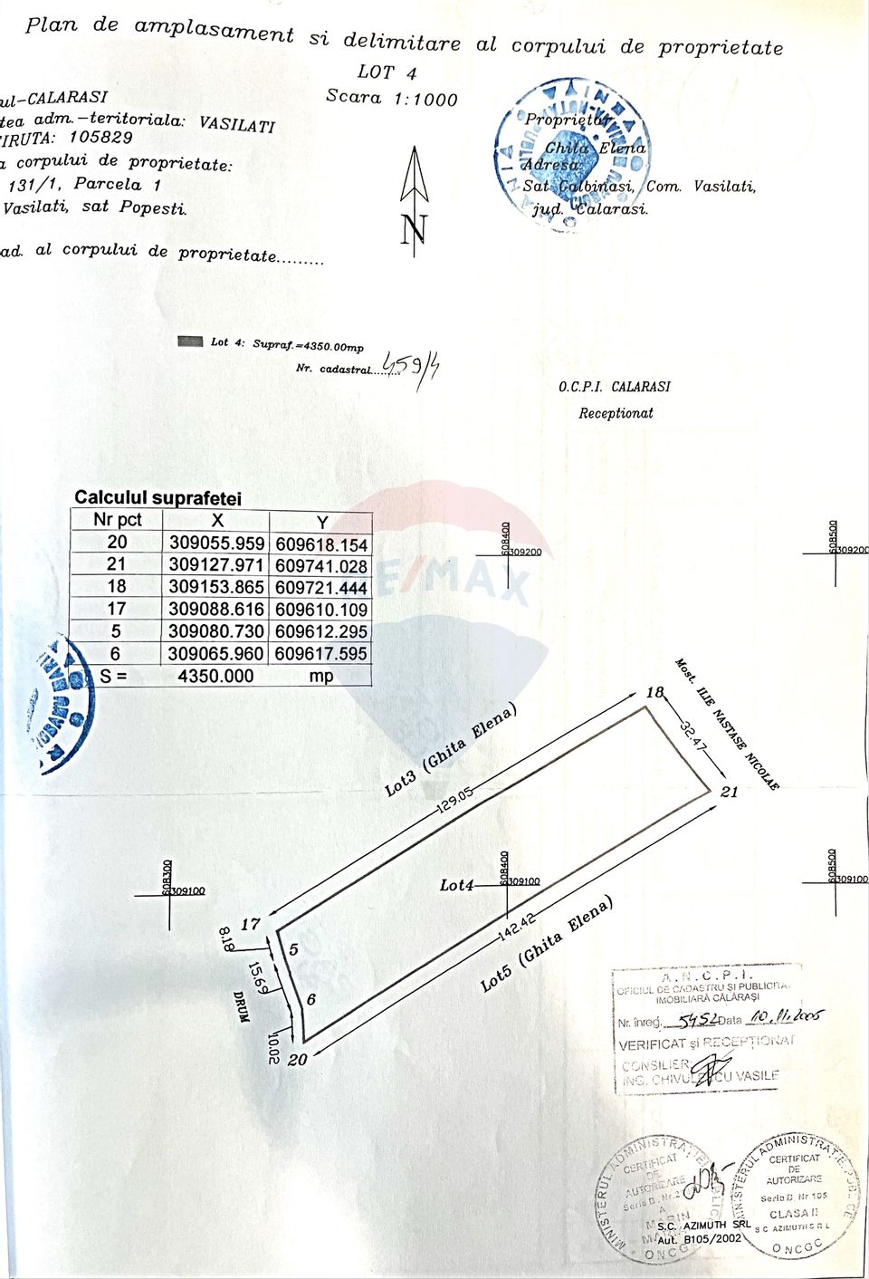 Land 4350sqm | Lacul Pasarea, Frumusani