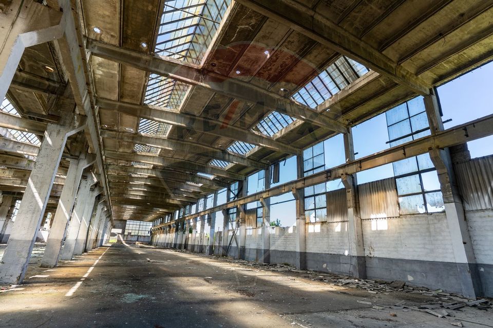 Teren industrial Orastie 13,5 ha cu hale fosta platforma industriala