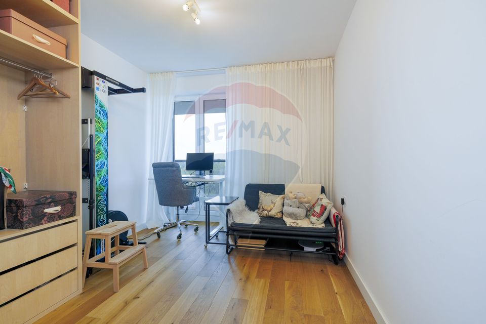 2 camere premium | TERASĂ 25 mp cu deck+vedere lac si pădure I parcare