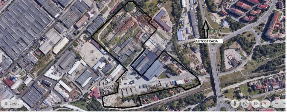 13,507sq.m Industrial Space for rent, Vasile Aaron area