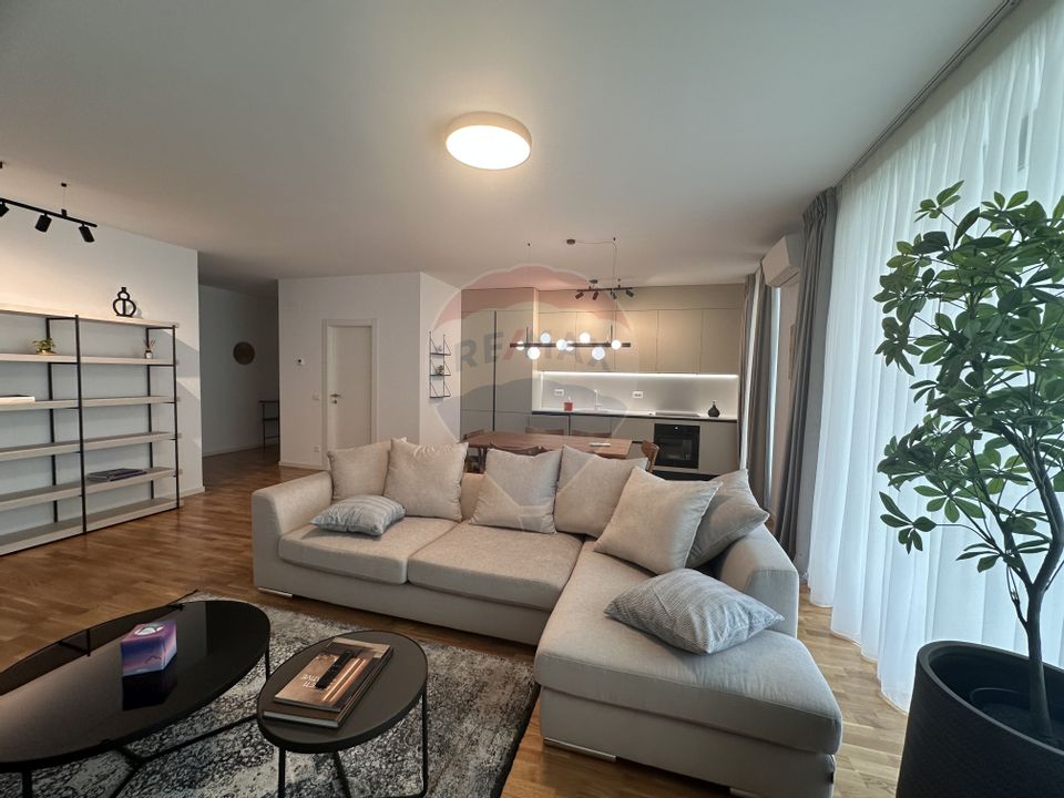 Apartament cu 3 camere de închiriat Baneasa Ivy Residence