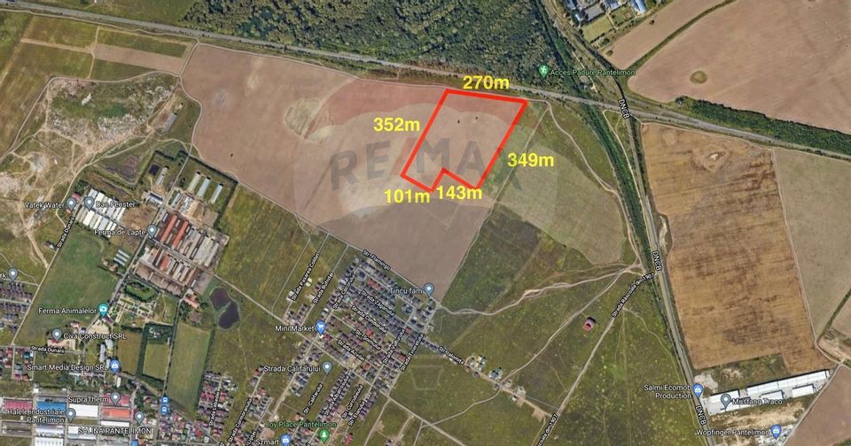 Land plot in Pantelimon city - Bucharest belt