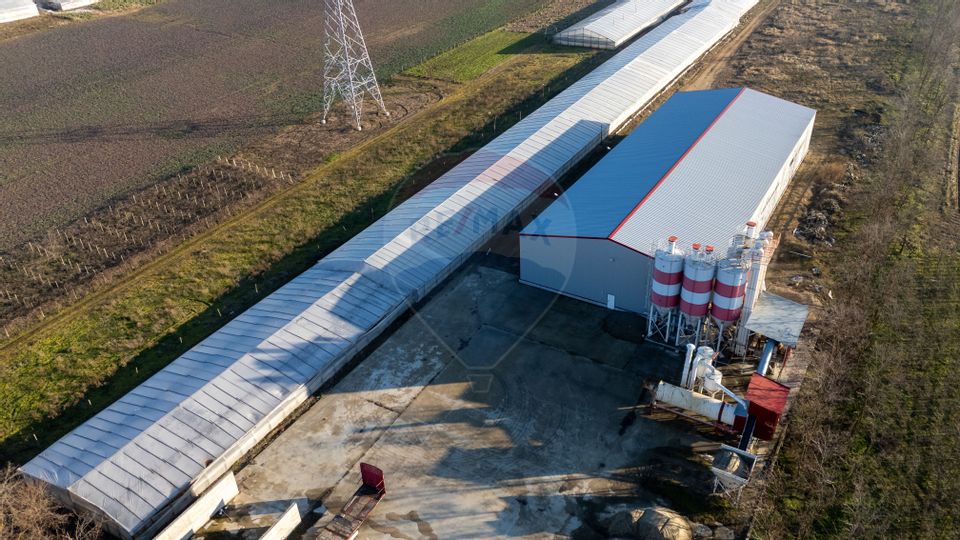 De Vanzare Afacere la cheie/Spatiu depozitare-Productie Tecuci-Matca