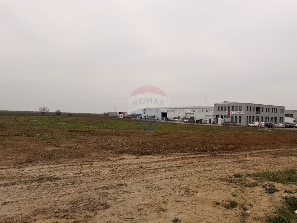 Teren 7,868mp, Aeroportul Oradea / DN E71/viitorul sens giratoriu