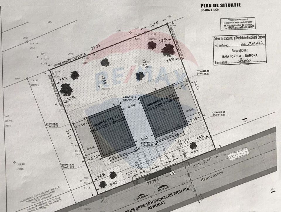 Teren 800mp, Brasov - Strada Barsei