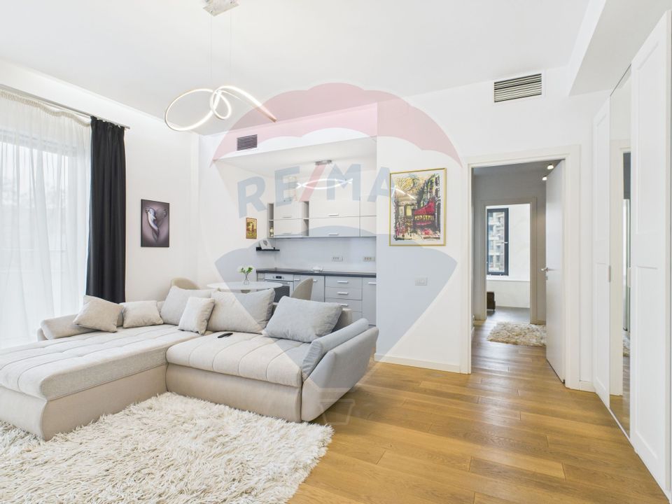Apartament cu 3 camere si parcare in One Herastrau Park, de inchiriat