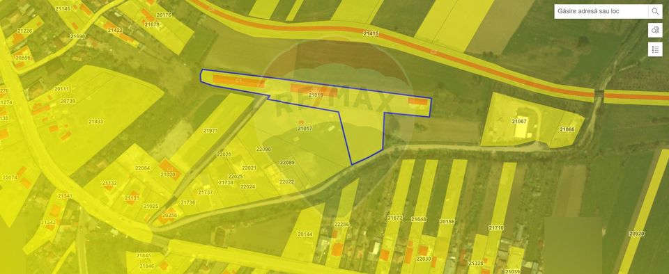 Teren de vanzare  intravilan 17,581mp Cislau, judetul Buzau