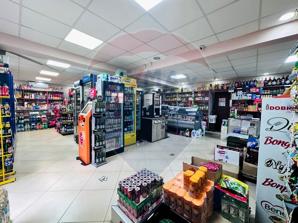 Spatiu Comercial 442mp,Teren 1096mp si Afaceri la cheie-Comana,Giurgiu