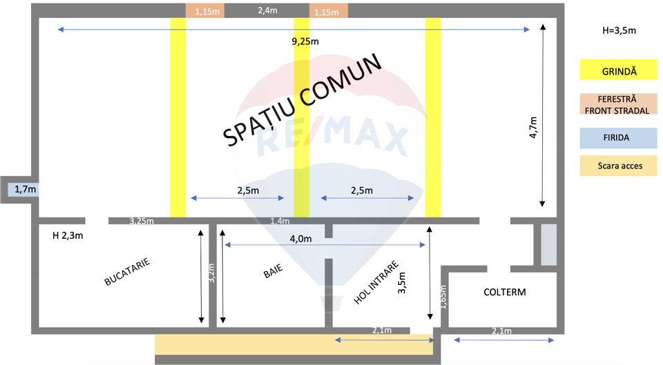 ULTRACENTRAL SPATIU COMERCIAL SAU DEPOZITARE