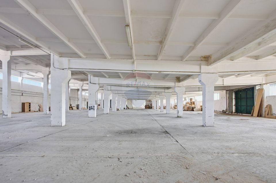 Spațiu industrial 4.4Ha Teren și 15.000mpc - Zona Industrială - Hârlău