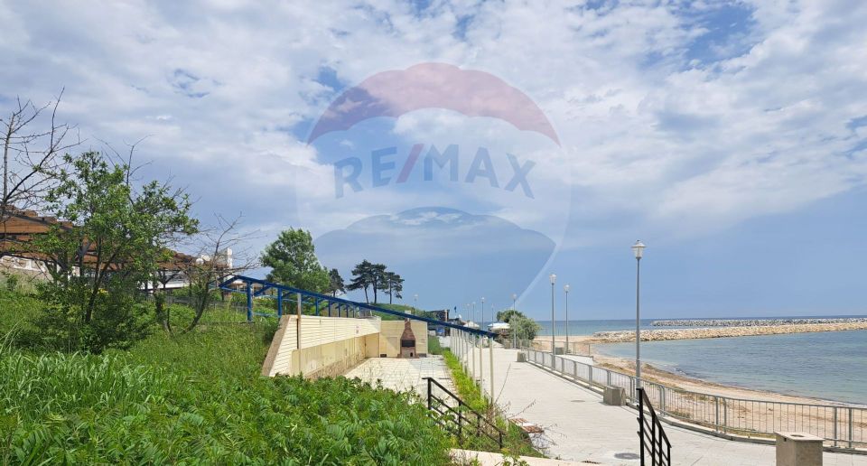 Teren Cap Aurora/ Mangalia- situat pe plaja, deschidere la mare