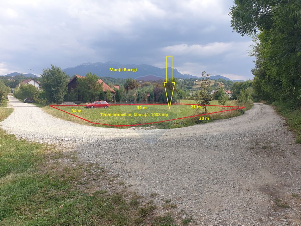 Land 1,008sqm Zarnesti / Tohanu Vechi