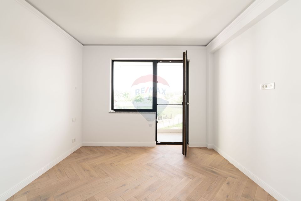 Apartament nou, 3 camere, vânzare, cartier cu pază