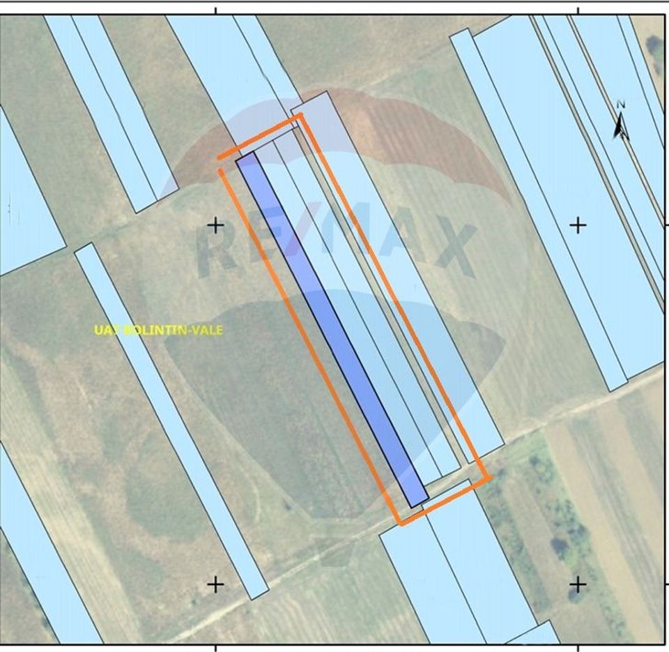 Arable land 7500 sqm | Bolintin-Vale / Poarta Luncii Street