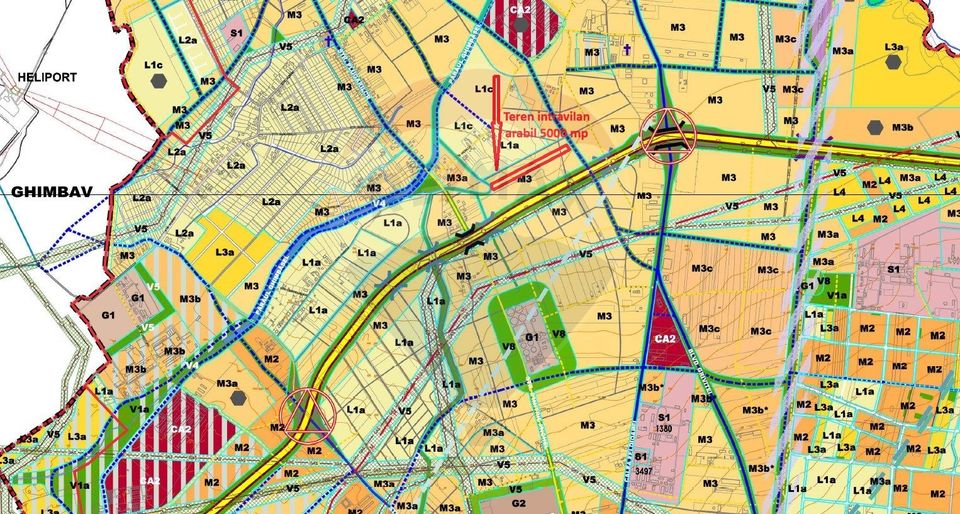 Teren intravilan, 5000 mp, Stupini, str Pomiculturii