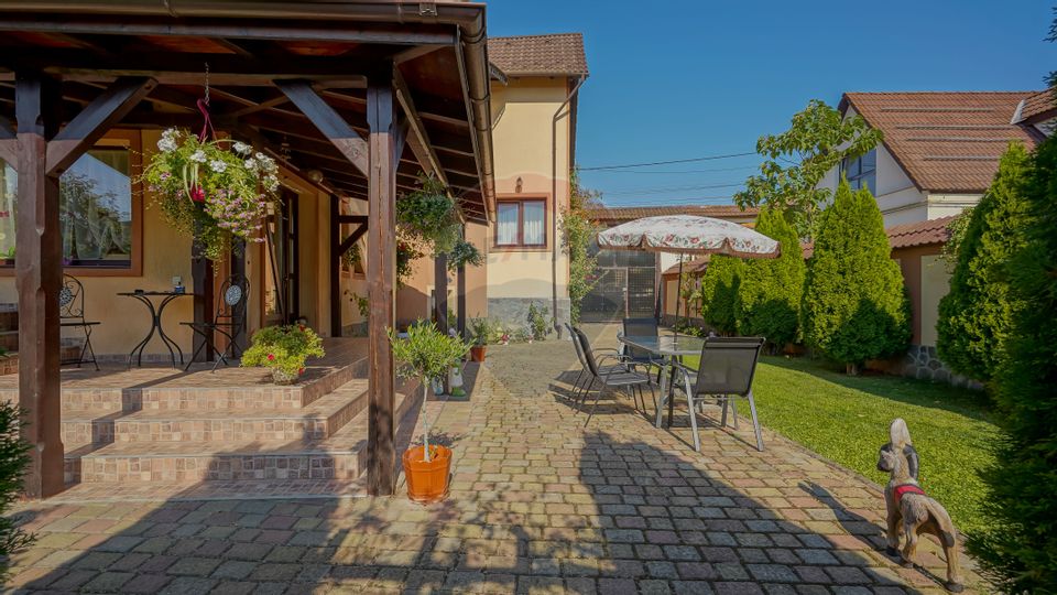 Elegant house, wine cellar, view of the mountains and peak. Postăvaru