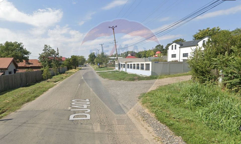 Land 533 sqm, opening 16 m to DJ + opening to Lake Maineasca