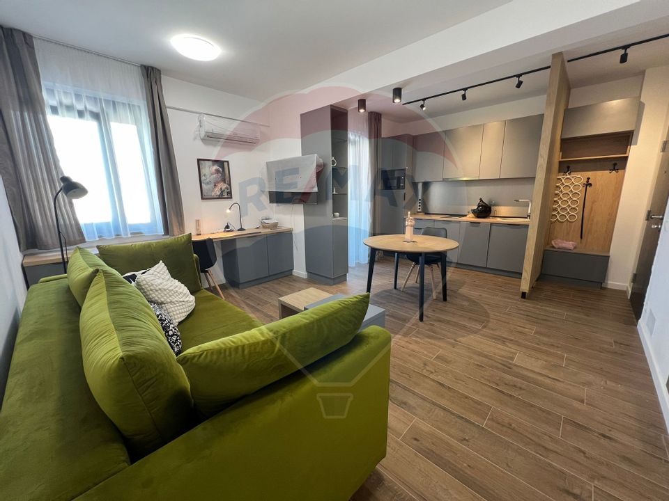 Apartament cu 2 camere + parcare, de închiriat Parc Brătianu