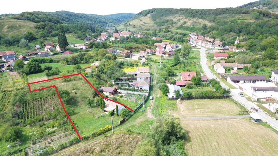 Casă de vacanță în sat săsesc, Moardăș – județul Sibiu, 1138 mp