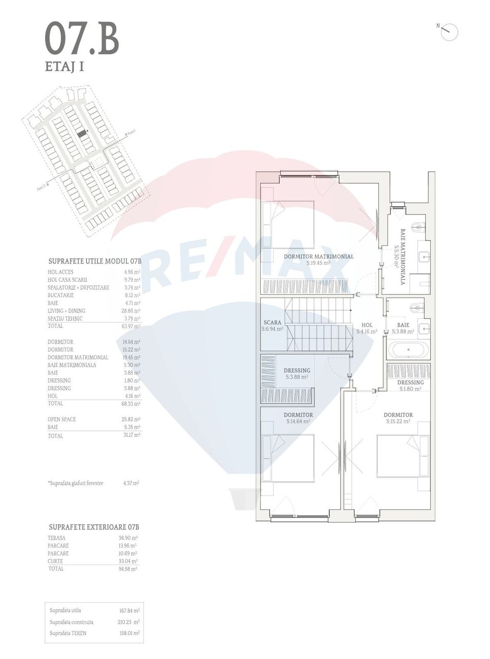 Vilǎ modernǎ | 5 camere | Complex nou | Aviației - Porsche Pipera