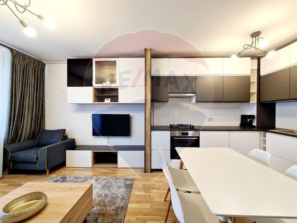 Apartament 2 camere Lux Barbu Vacarescu/ Floreasca Parcare Subterana