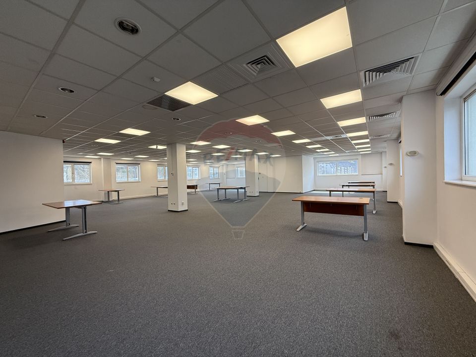 Spațiu de birouri de 286mp, cladire A - Se poate compartimenta in 2