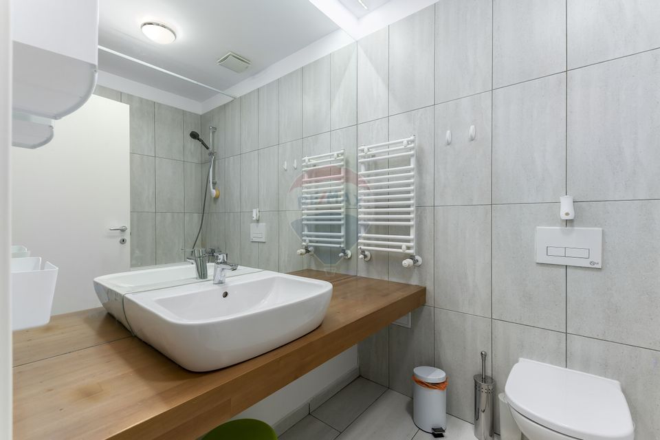 2 camere Città Nusco, Mobilat, utilat, terasă+balcon, centrală proprie