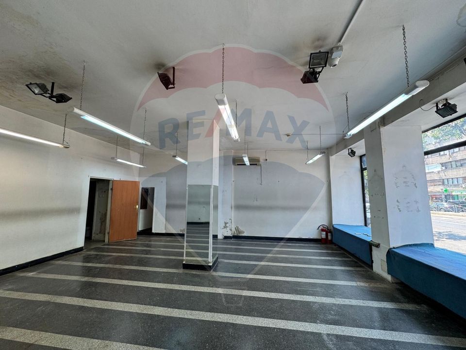 De inchiriat spatiu comercial / Vitrina stradala/ Gara de Nord/ 98mp