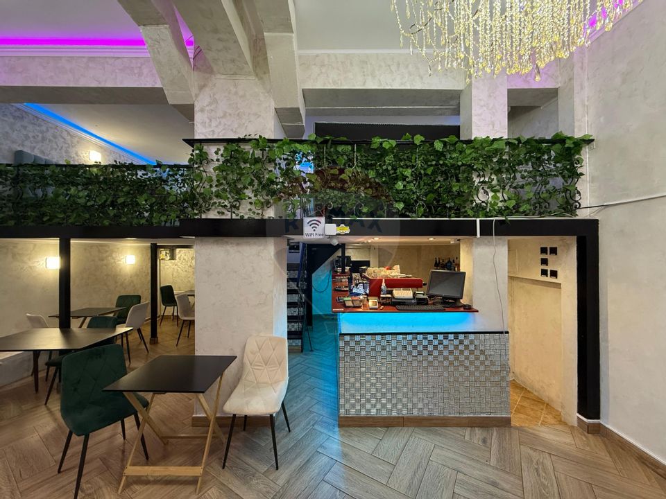 Bar restaurant cafenea - preluare afacere in zona ultracentrala Bacau
