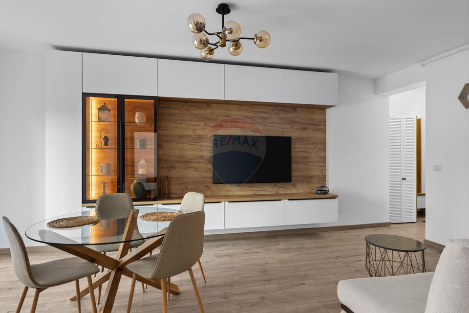 Apartament modern 3 camere cu terasă generoasă de 69 mp – Adora Park
