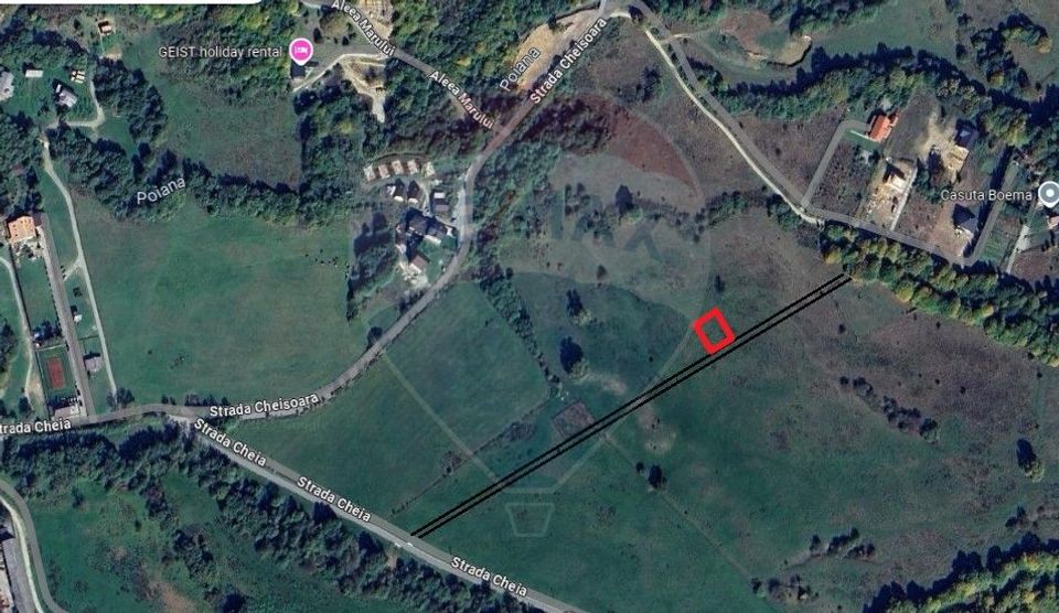 Land 654sqm Rasnov / Strada Cheile Rasnoavei