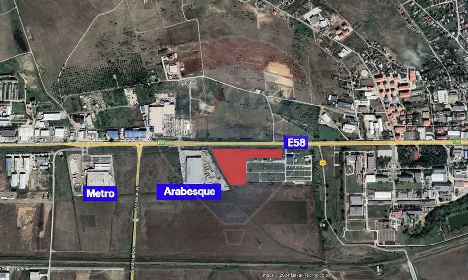 Land 30,291sqm Iasi / Drumul Drumul european E58