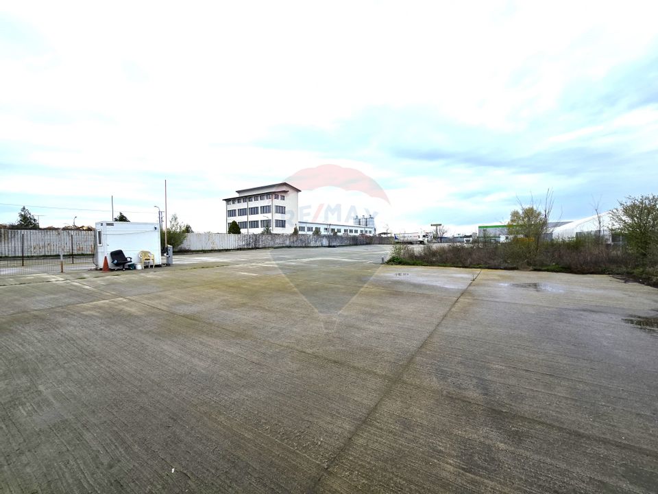 Teren industrial / Platforma betonata Rudeni, deschidere 45 m