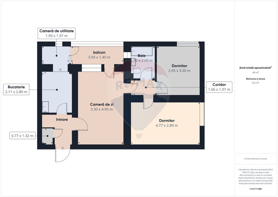 Apartament 3 camere Basarabia | Metrou | Bloc reabilitat