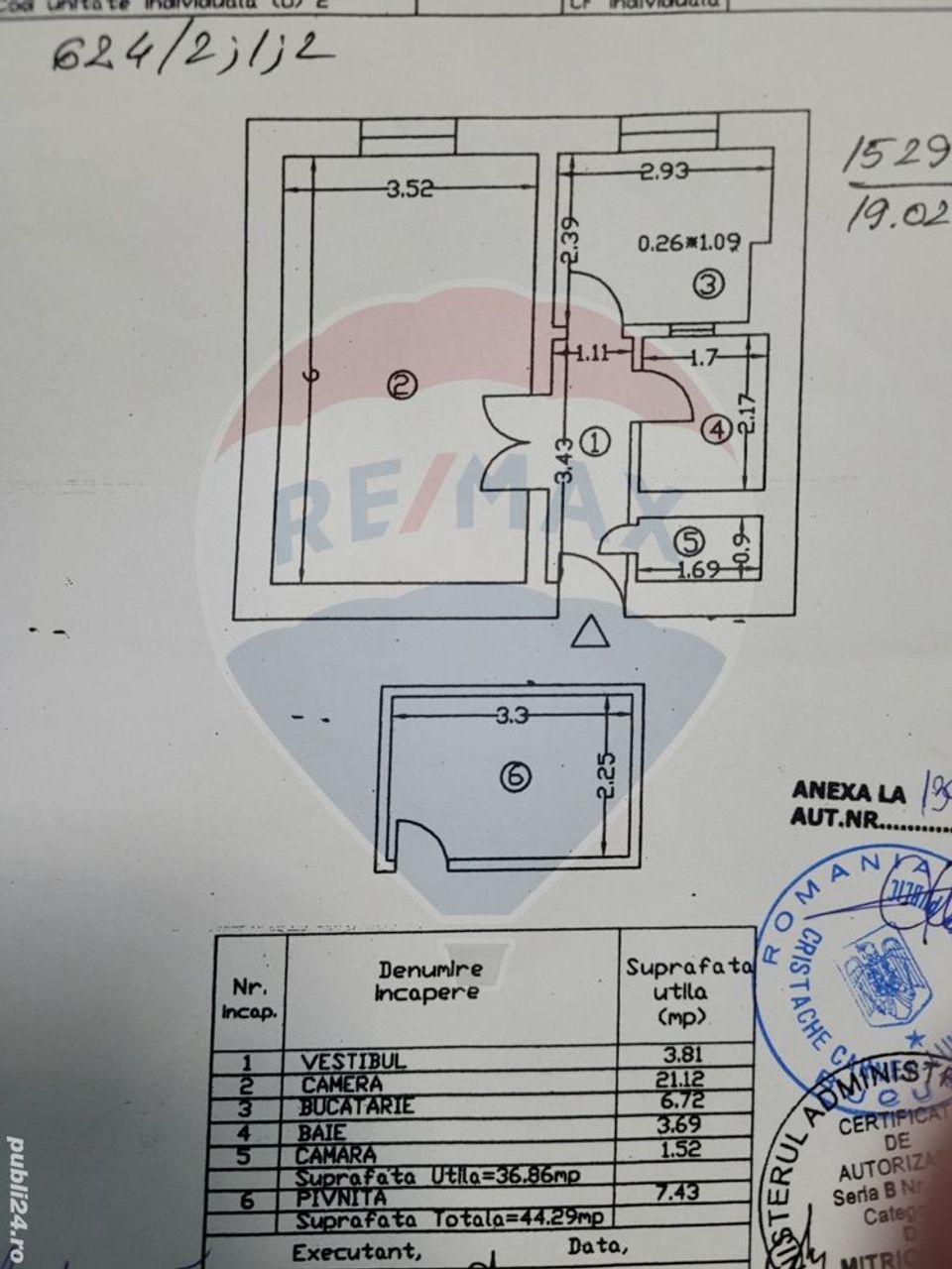 1 room Apartment for sale, Jiului area